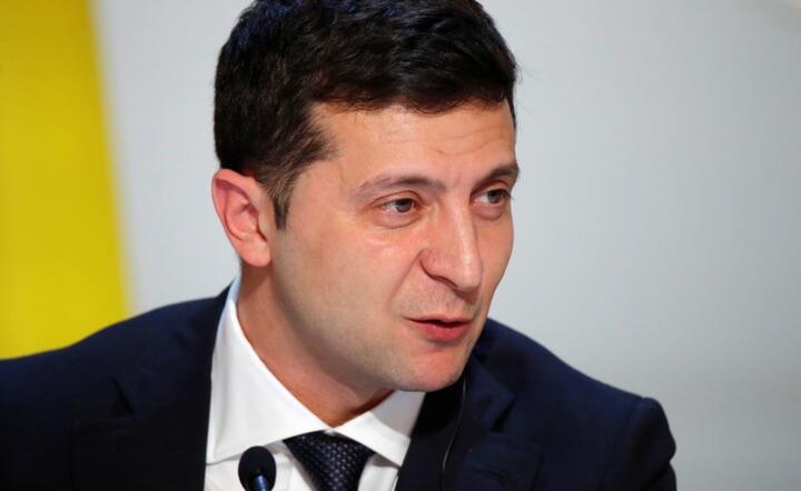 Wolodymyr Zełeński / autor: PAP/EPA/CHARLES PLATIAU / POOL