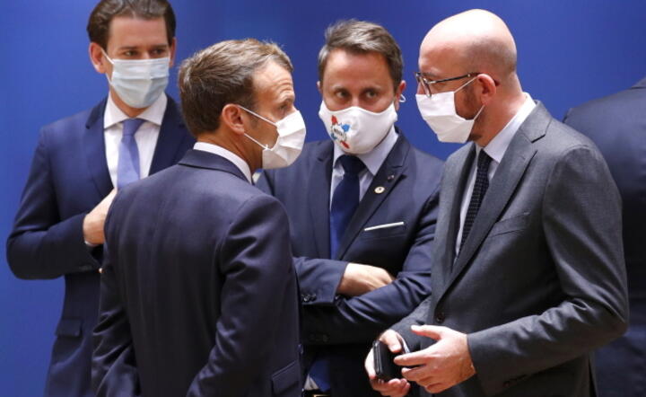 Przewodniczący Rady Europejskiej Charles Michel przedstawił nową propozycję funduszu odbudowy / autor: PAP/EPA/FRANCOIS LENOIR / POOL