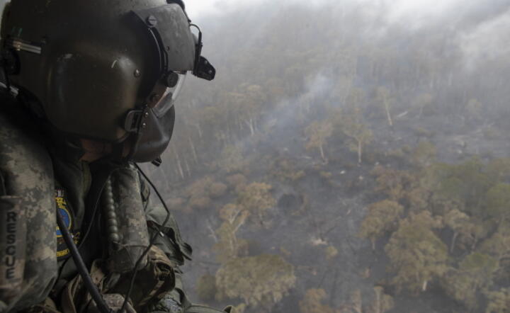 Pożary, Australia / autor: PAP/EPA