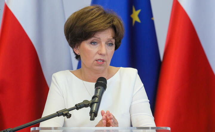Minister rodziny i polityki społecznej Marlena Maląg / autor: pap