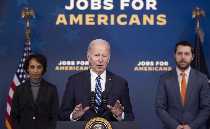 Prezydent Joe Biden / autor: pap