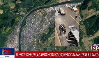 Samochód wjechał w ludzi w Trewirze - dwie osoby nie żyją