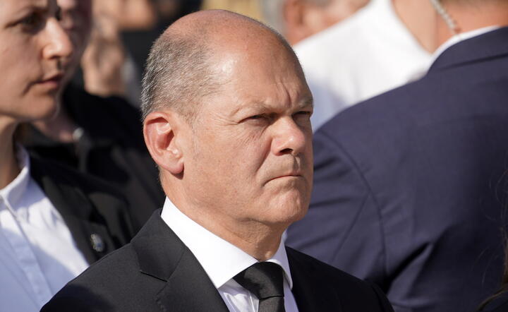 Kanclerz Niemiec Olaf Scholz / autor: PAP/EPA/RONALD WITTEK