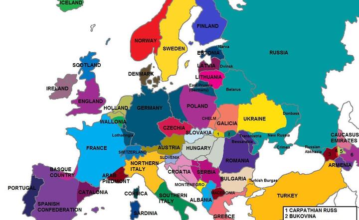 Tak wyglądać będzie Europa? / autor: fot. Facebook/Romuald Szeremietiew
