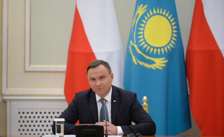 KAZACHSTAN ASTANA WIZYTA PREZYDENTA ANDRZEJA DUDY / autor: PAP/Marcin Obara