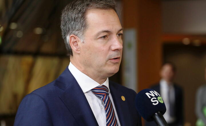 Premier Belgii Alexander De Croo / autor: PAP/Albert Zawada