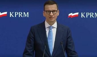 Morawiecki o reakcji Kremla na jego słowa: Prawda w oczy kole