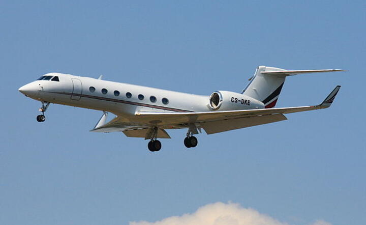 Maszyna typu Gulfstream G550 będzie samolotem polskich VIP, foto by Wo st 01 / Wikimedia Commons, CC BY-SA 3.0 de, https://commons.wikimedia.org/w/index.php?curid=10975592