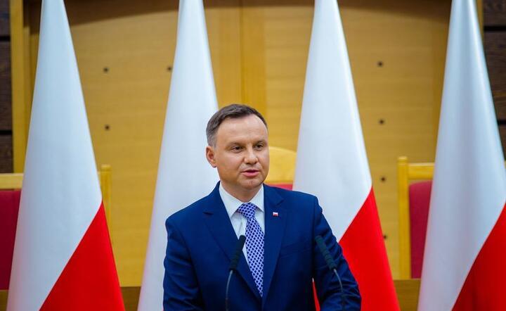 Prezydent Andrzej Duda / autor: fot. Fratria