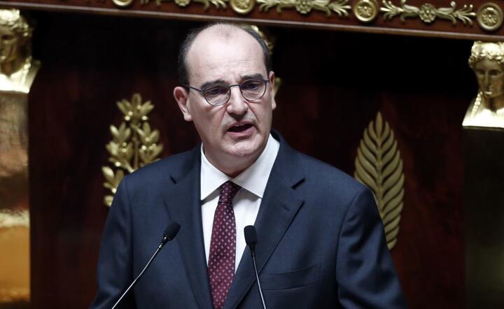 Jean Castex / autor: PAP/EPA/IAN LANGSDON