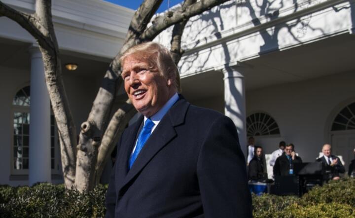 Prezydent Donald Trump / autor: fot. PAP / EPA / Jim Lo Scalzo