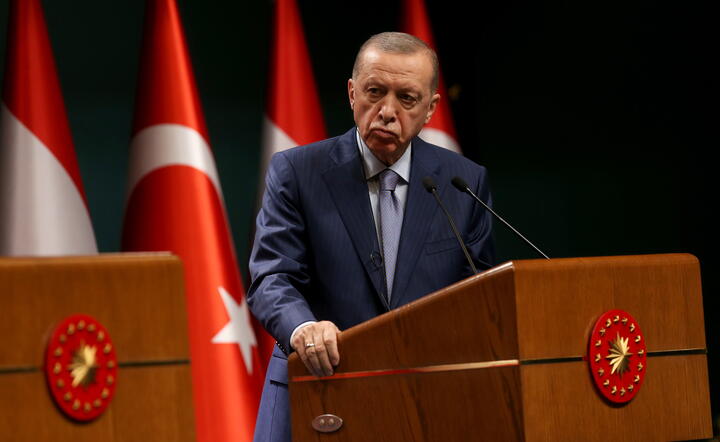 Prezydent Turcji Recep Tayyip Erdogan / autor: PAP