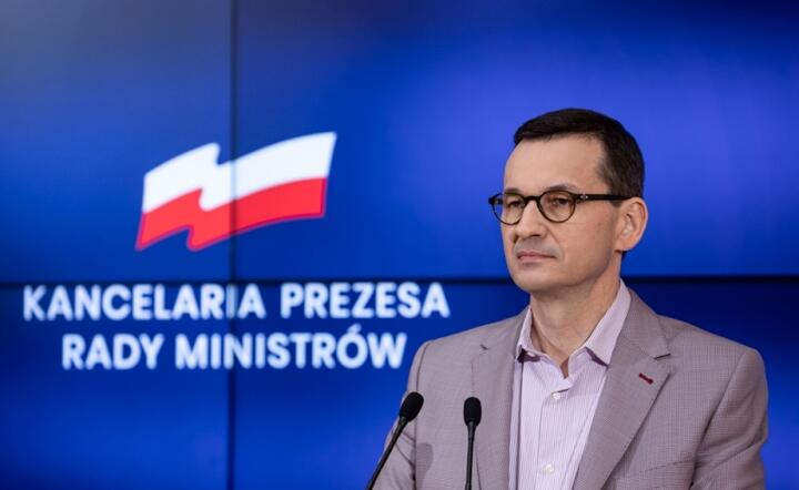 Premier Mateusz Morawiecki / autor: KPRM