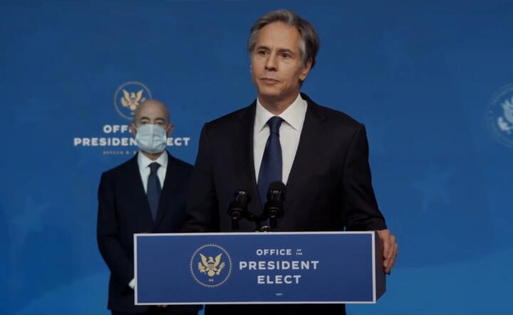 Tony Blinken obejmie stanowisko Sekretarza Stanu / autor: PAP/EPA