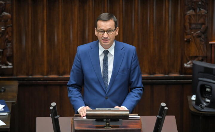 Premier Mateusz Morawiecki, Sejm 14.08.2020 / autor: PAP, Radek Pietruszka