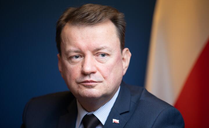 szef MON Mariusz Błaszczak / autor: Fotoweb Fratria