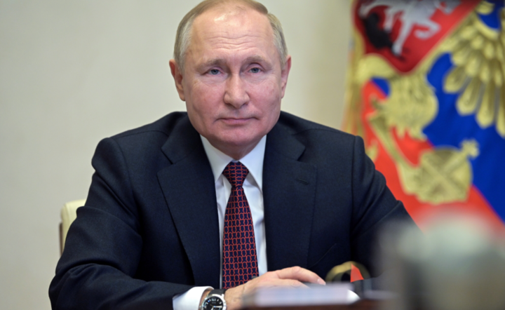 Władimir Putin / autor: PAP/EPA/ALEXEI NIKOLSKY/KREMLIN POOL/SPUTNIK / POOL