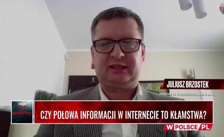 Juliusz Brzostek, dyrektor ds. Cyberbezpieczeństwa w NASK  / autor: Fratria