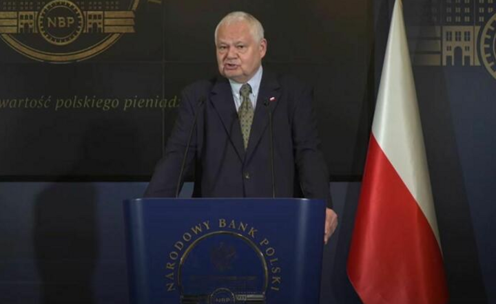 prof. Adam Glapiński, prezes NBP / autor: Fratria