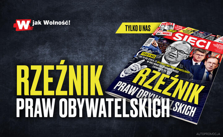 Okładka tygodnika "Sieci" / autor: Fratria