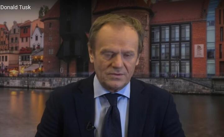 Donald Tusk / autor: fot. YouTube