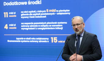 Szef MZ: w tym roku wzrost finansowania opieki zdrowotnej