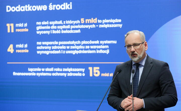 Szef MZ: w tym roku wzrost finansowania opieki zdrowotnej