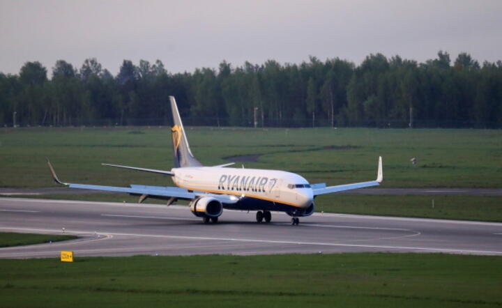 Ryanair, Białoruś / autor: EPA/PAP