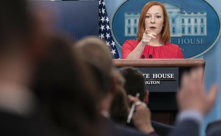 Jen Psaki / autor: PAP/EPA