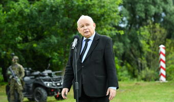 "Nie są tam dla zabawy" - Kaczyński o wagnerowcach