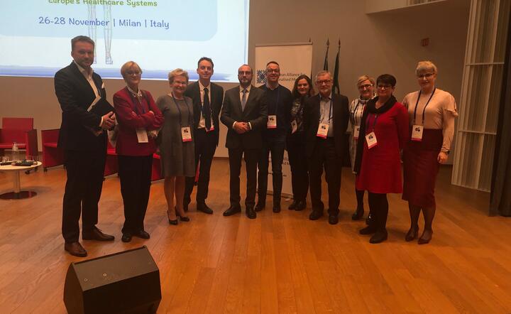 Wiceminister zdrowia na kongresie w Mediolanie