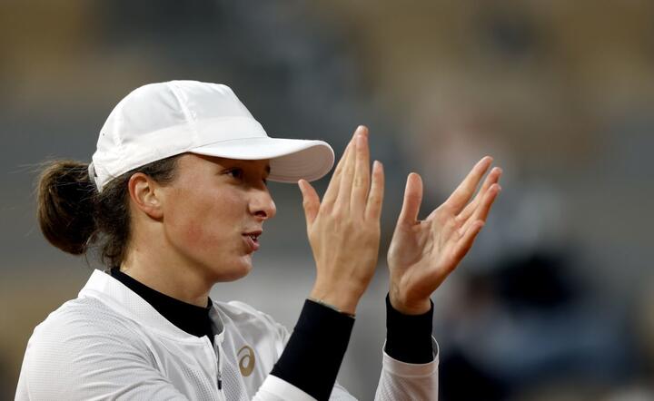 Iga Świątek / autor: PAP/EPA/YOAN VALAT