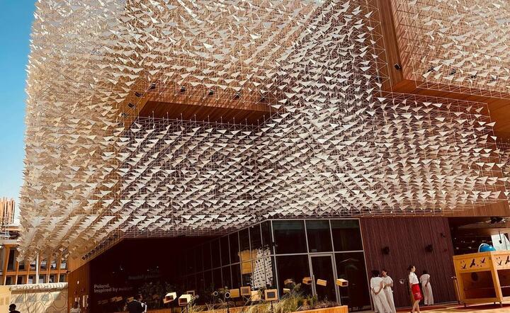 Dubaj, EXPO 2020. Pawilon Polski uznany za jeden z najpiękniejszych [zdjęcia]