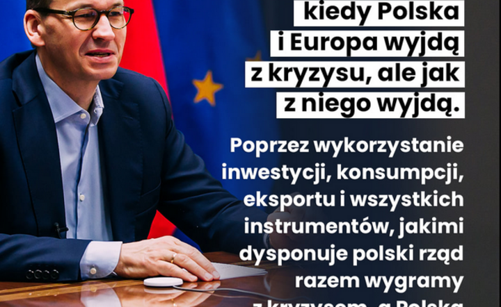 premier Mateusz Morawiecki / autor: Facebook