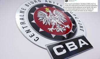 Śmierć dyrektora CBA i teorie spiskowe. Pereira: Żadnych zahamowań?
