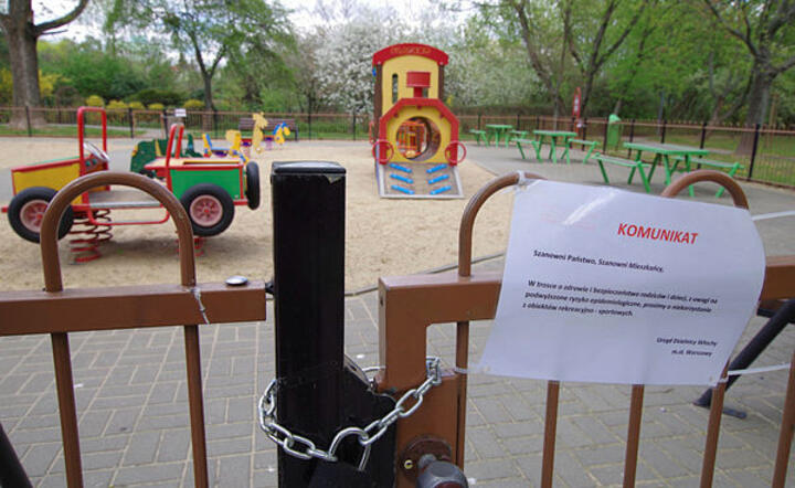 Od soboty place zabaw będą dostępne / autor: Fratria/ KK