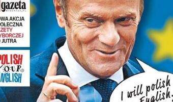 "Gazeta Wyborcza" chce z Donaldem Tuskiem uczyć angielskiego. "Polish your English. Uczymy się z premierem"
