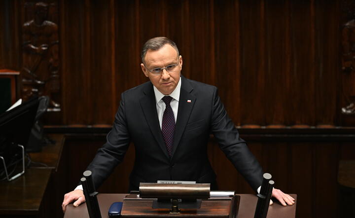 Prezydent Andrzej Duda / autor: PAP