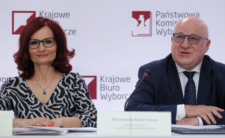 Konferencja PKW / autor: PAP/Paweł Supernak