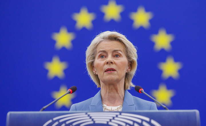 Przewodnicząca KE Ursula von der Leyen  / autor: PAP