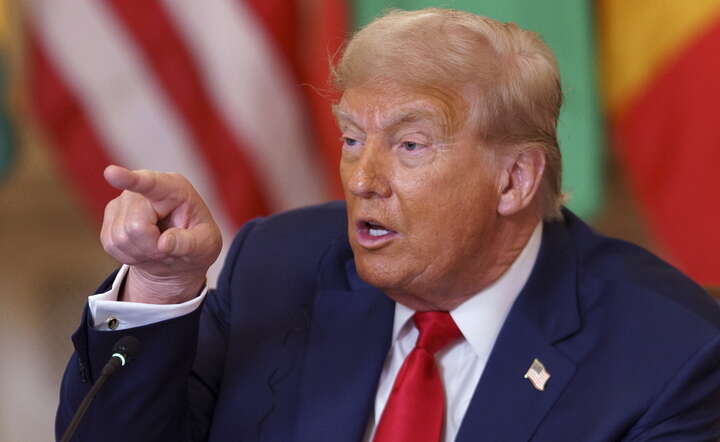 Prezydent USA Donald Trump / autor: PAP/EPA/WILL OLIVER