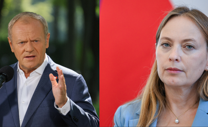 Premier Donald Tusk i Minister Funduszy i Polityki Regionalnej Katarzyna Pełczyńska / autor: PAP