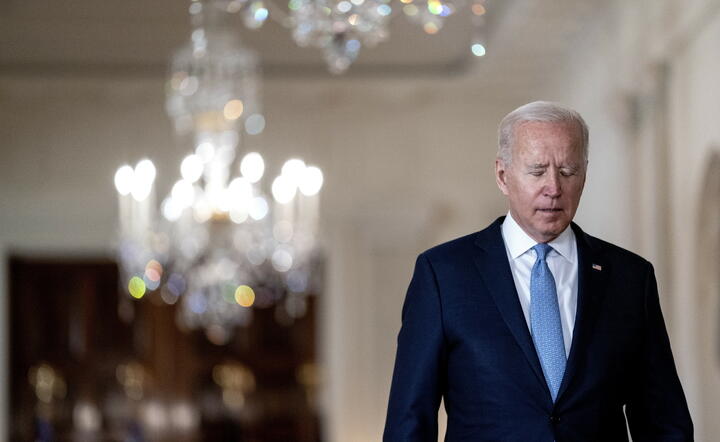 Prezydent USA Joe Biden / autor: PAP/EPA/Stefani Reynolds / POOL