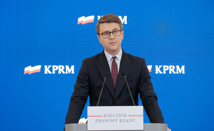 rzecznik rządu Piotr Müller / autor: PAP/Mateusz Marek
