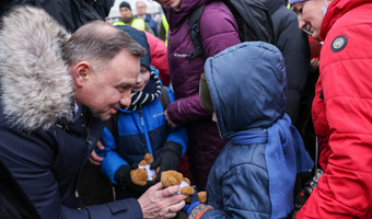 Prezydent: Ukraińskie rodziny są u nas bezpieczne