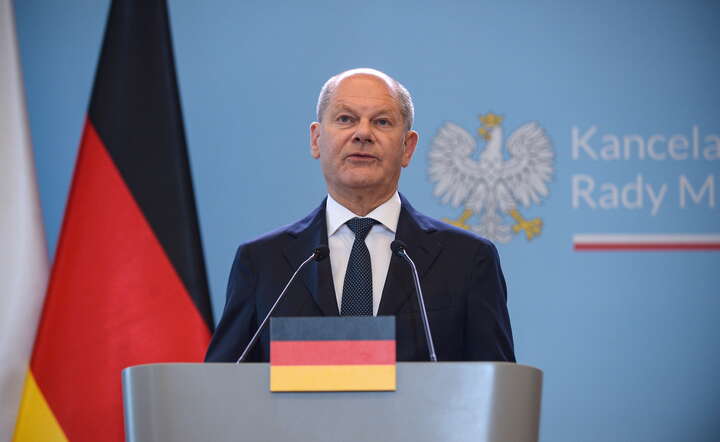 Kanclerz Niemiec Olaf Scholz  / autor: PAP