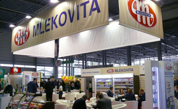 Stoisko Mlekovity na tegorocznych targach rolnych Polagra, fot. materiały spółki