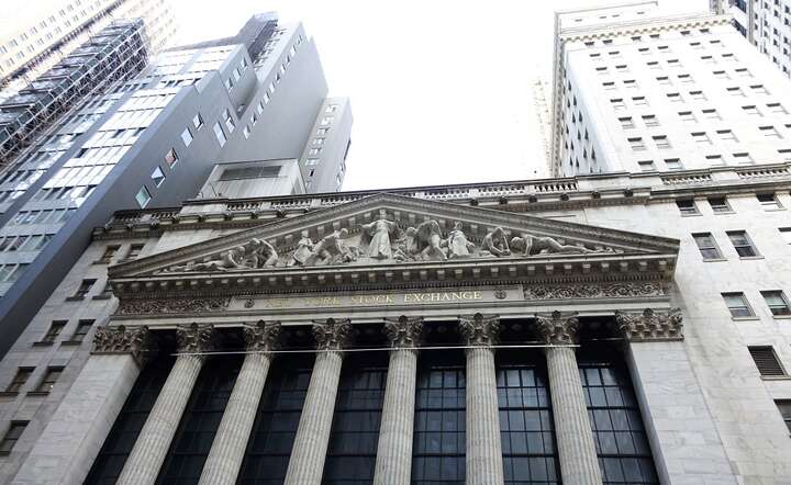 Siedziba nowojorskiej giełdy przy Wall Street / autor: Fratria / MK
