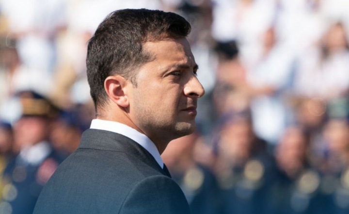 prezydent Ukrainy Wołodymyr Zełenski / autor: Twitter/ZelenskyyUa