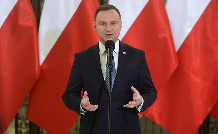 Prezydent Andrzej Duda / autor: Fratria